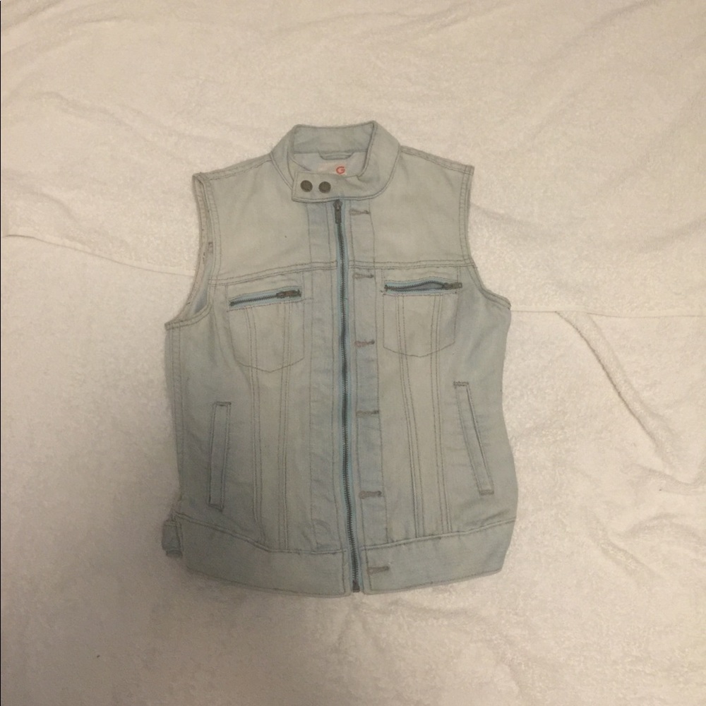 Women’s denim vest